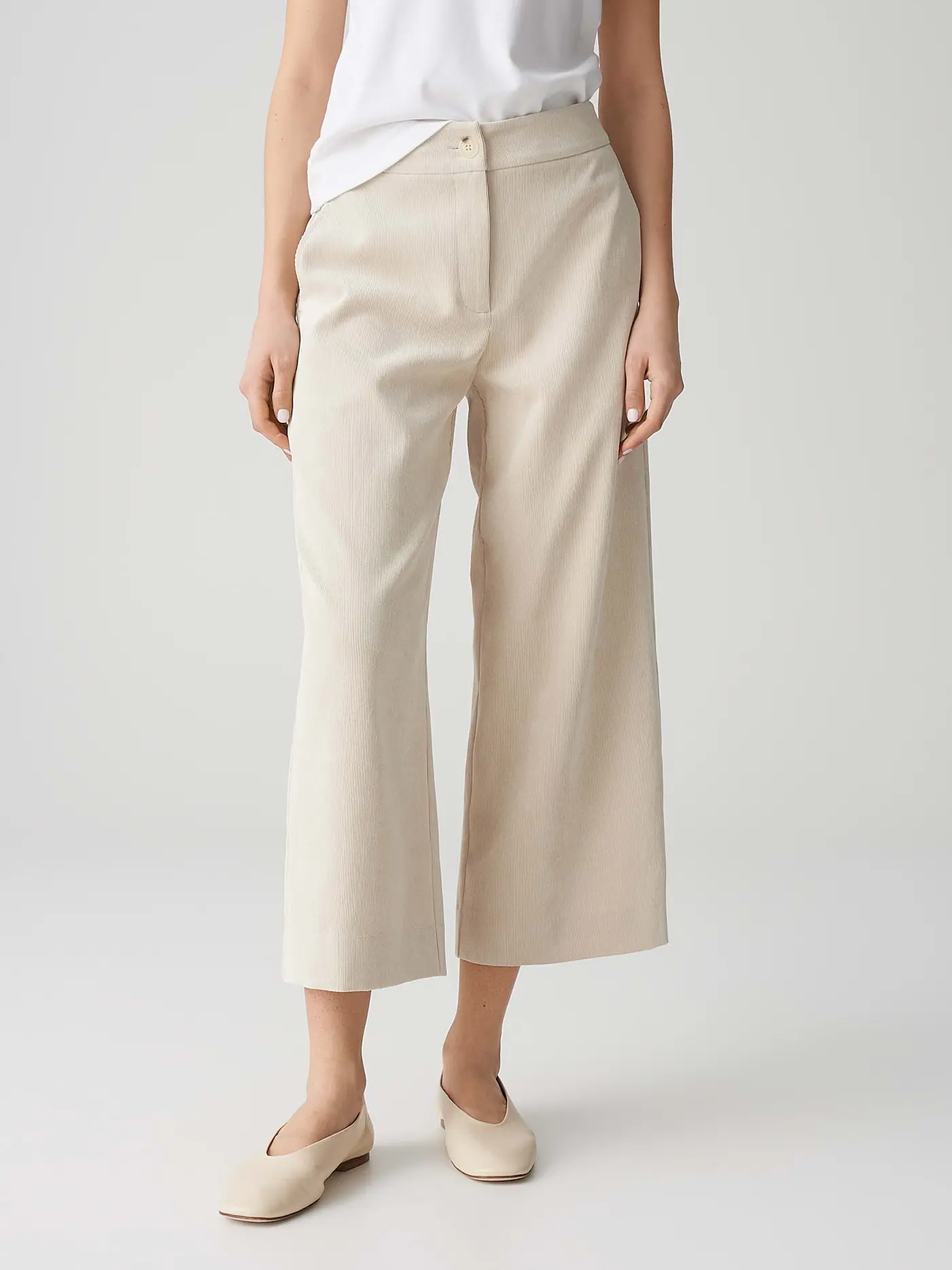 OPUS | Marlenehose MISHA LANE | beige